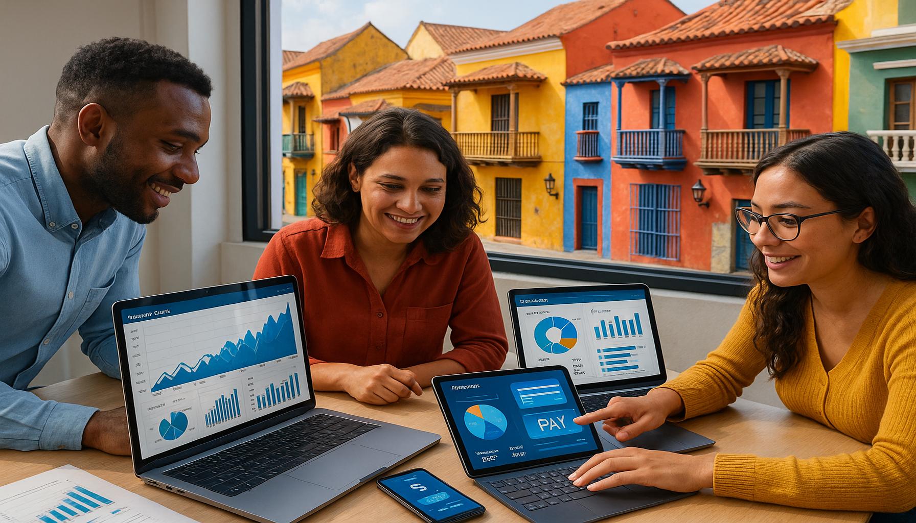 El papel de la tecnología en la gestión financiera de pequeñas y medianas empresas en Colombia