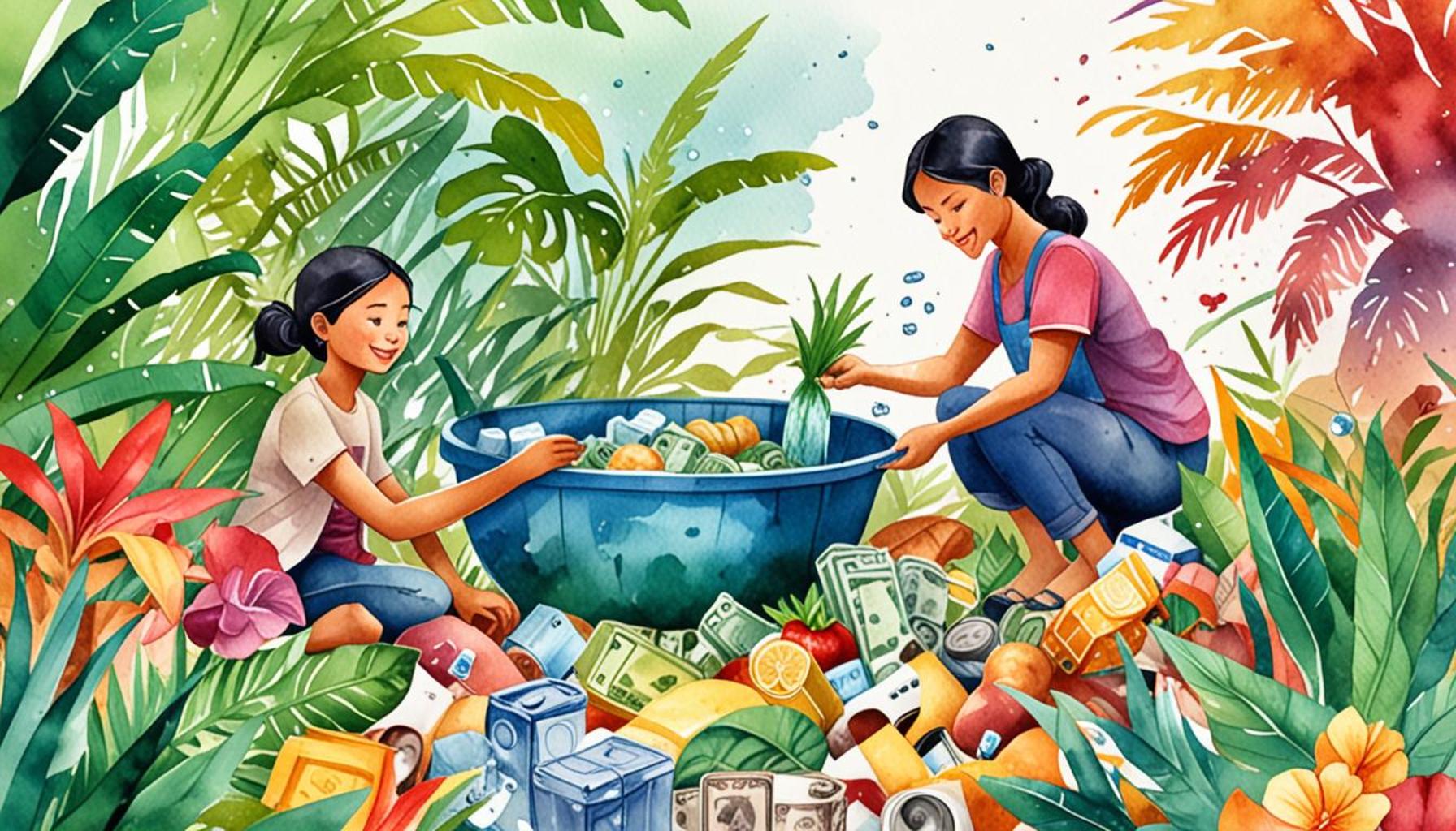 Pagtitipid at Sustentabilidad: Paghahanap ng Paraan para makatipid habang Tumutulong sa Kapaligiran sa Pilipinas